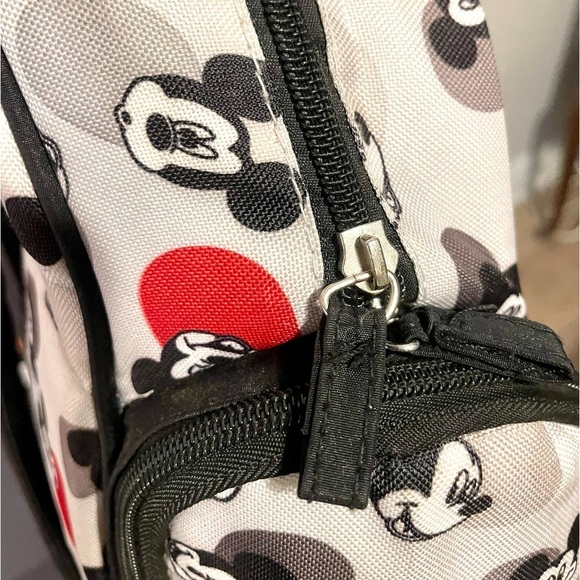 Disney Mickey Mouse Toss Heads Back Pack Baby Diaper Bag Daypack - Picture 6 of 10